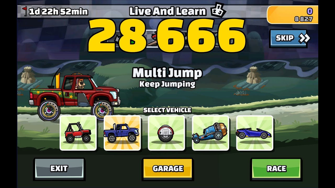 Hill Climb Racing 2 - New Public Event (2 Fast 2 Flip), Vokope