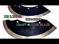 How to A chaff cutting blade repair| चारा/भूसा काटने वाले ब्लेड की मरम्मत कैसे करें #blacksmith #yt