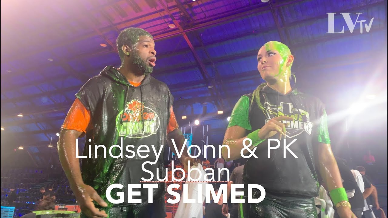Lindsey Vonn & PK Subban Do Nickelodeon Kids Choice Sports