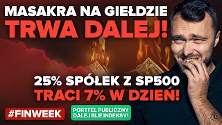 Download Lagu Panika na Wall Street dalej trwa. Rzeź pod powierzchnią indeksów - ponad 100 spółek spada po 7%! MP3
