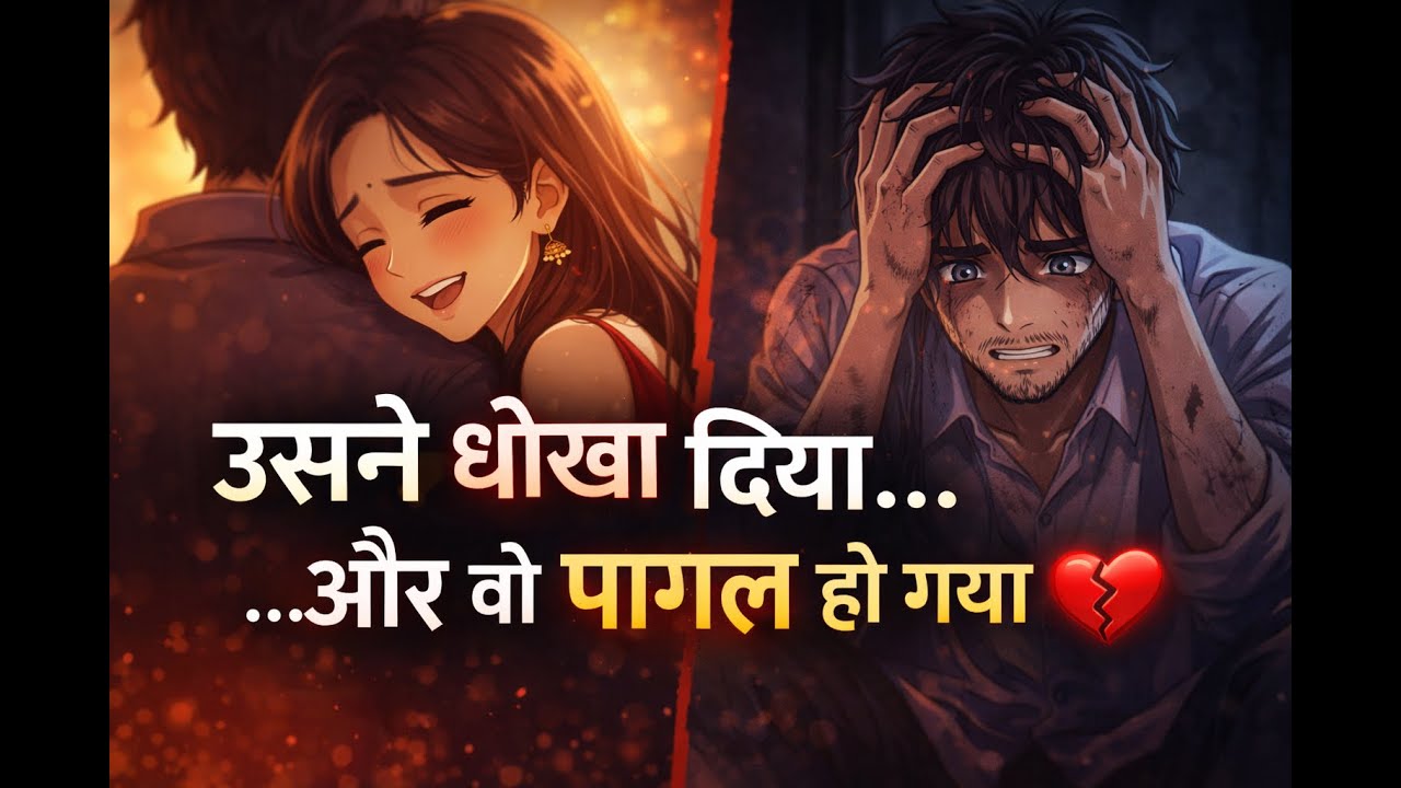 उसने धोखा दिया… और वो पागल हो गया 💔 | Emotional Dark Love Story | Hindi Story