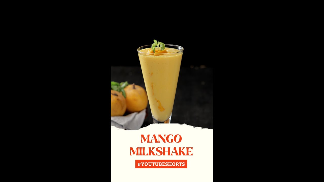 Mango Milkshake | #Shorts | Sanjeev Kapoor Khazana