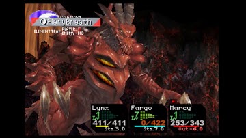 Chrono Cross - 2nd Round against the Fire Dragon