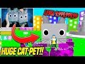 I FINALLY GOT THE GIANT CAT PET IN PET SIMULATOR!!! *RAREST AND HIGHEST LEVEL EVER* (Roblox)