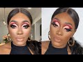 RED SMOKEY EYE CUT CREASE | SOMETHING SUPER CUTE AND FUN