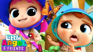 Princess Jill's Butterfly Bugs Song | Little Angel And Friends Kid Songs