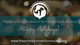 Happy Holidays From The Animal Protection Society