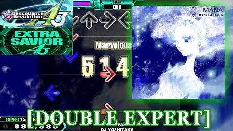 【DDR A3】 MANA [DOUBLE EXPERT] 譜面確認＋クラップ＋Speed Guide