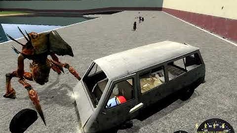 GMOD Fails: Outrunning An Antlion Guard