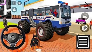 🚌 Police Ghaint Bus 🚌 & Spiderman 3D Game🤩Indian Thift Auto 🤑Purchase Lot's of Scorpio & Fortuner screenshot 1