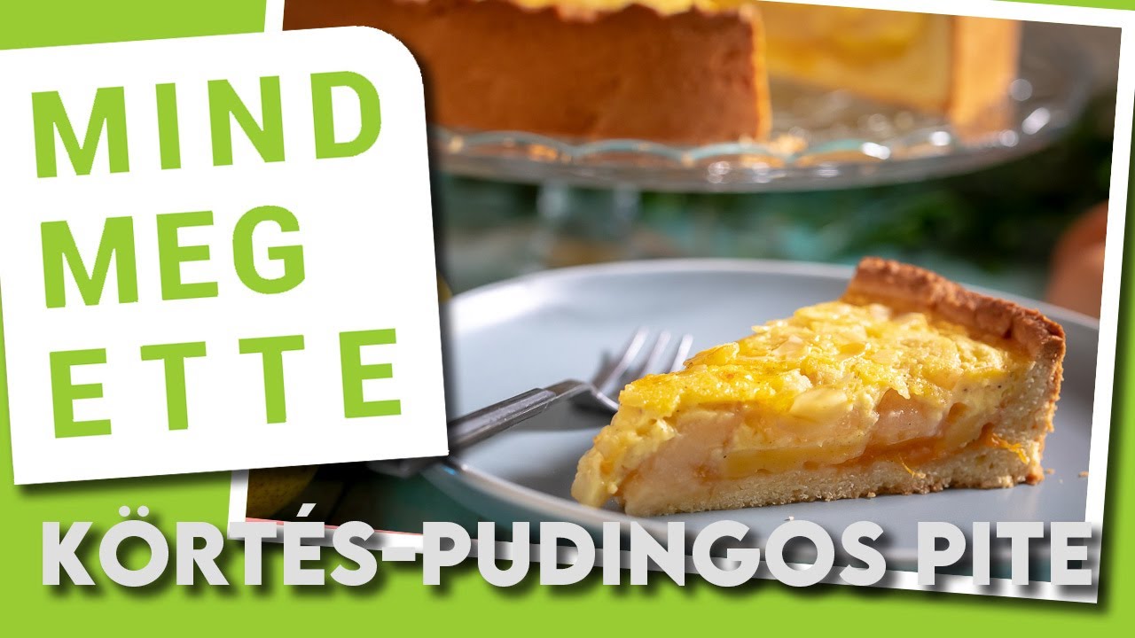Körtés-pudingos pite | Mindmegette.hu