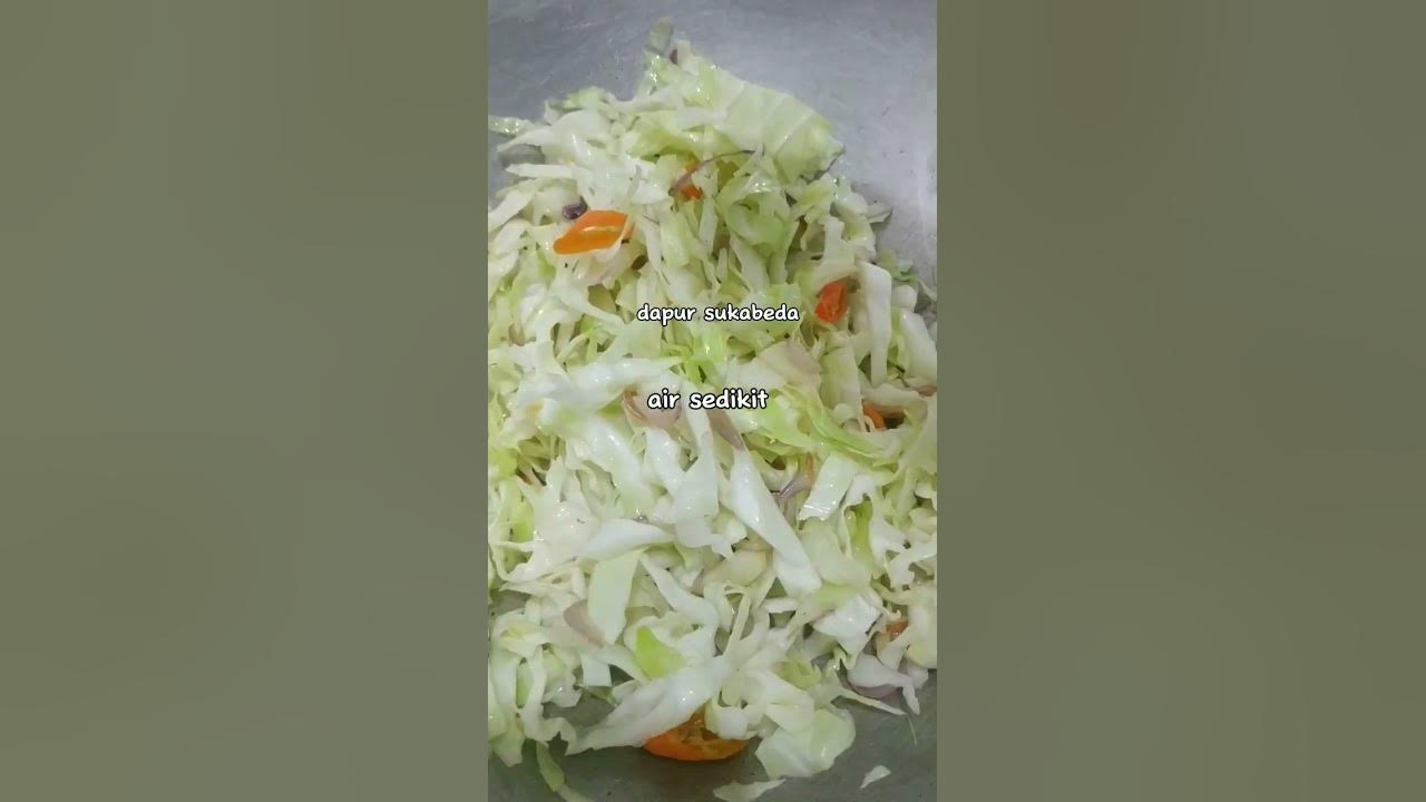 resep mudah | tumis kol teri 🤤 #cookingchannel #masakanrumahan