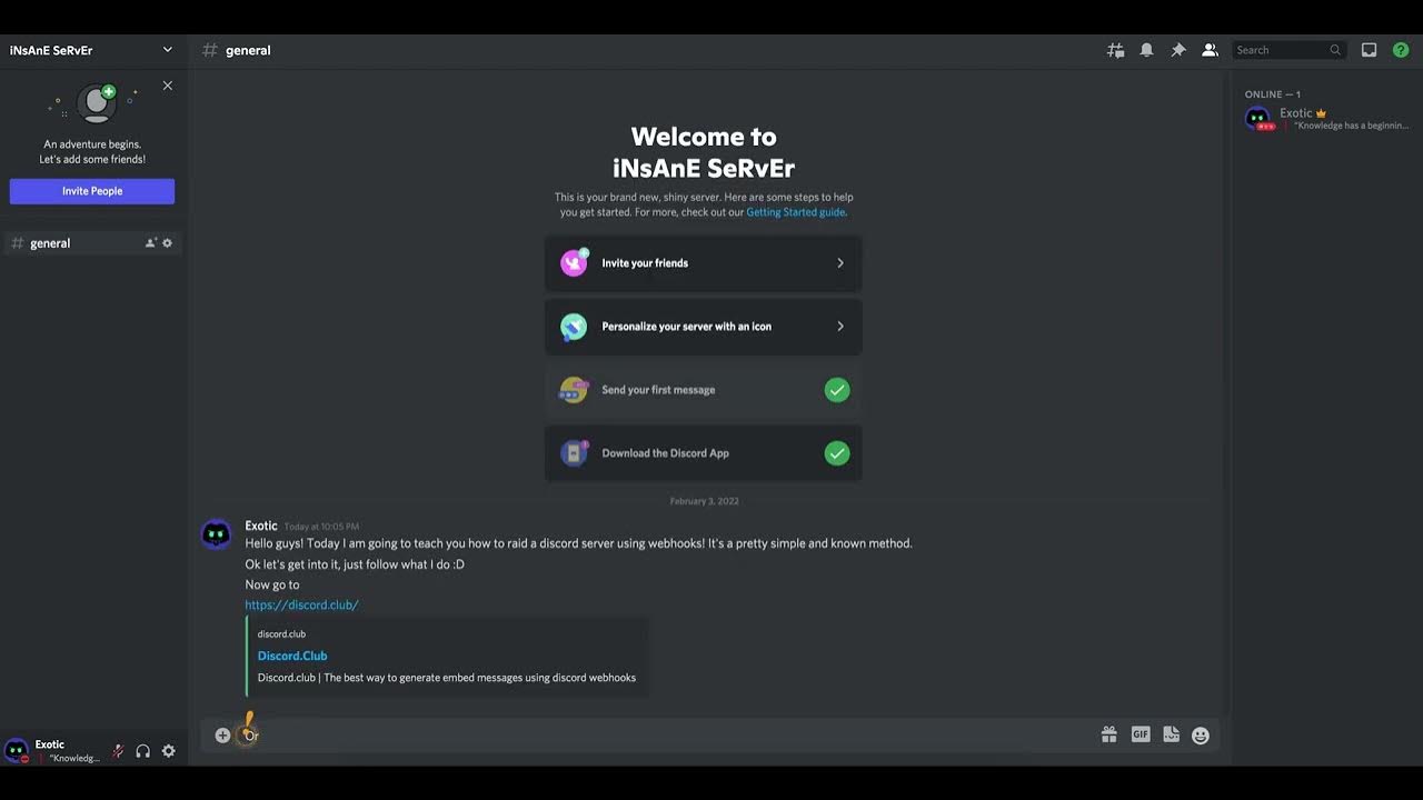 How to raid discord servers on all devices using webhooks! - YouTube