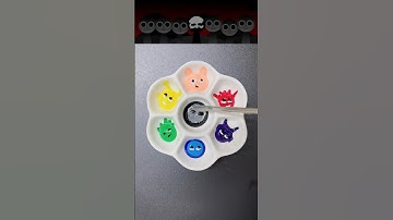 Mixing Horror Characters Sprunki | Guess Color #colormixing #sprunki #sprunkiincredibox #shorts