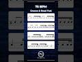 75 BPM Drum Sight Reading Challenge 🔥 | Boost Your Rhythm &amp; Timing Skills!