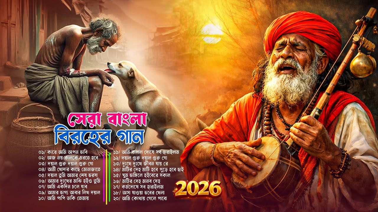 সেরা বাংলা ফোক মিক্স ২০২৬Best of Bengali Folk Songs Collection  Bangla Folk Songs Nonstop LuckyMusic