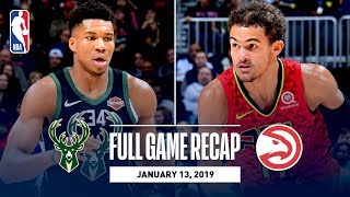 Full Game Recap: Bucks vs Hawks | Trae Young Goes For 26 Points \& 10 Rebounds