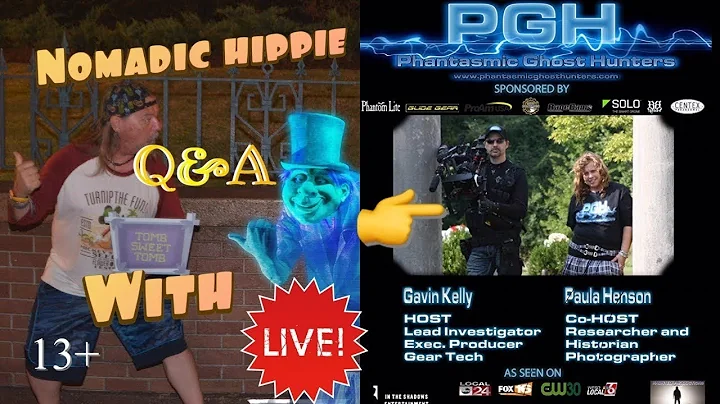 nomadic life.. Live Q&A with Gavin Kelly & Paula P...