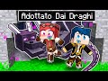 SONO STATO ADOTTATO DA UNA FAMIGLIA DI DRAGHI! - MINECRAFT