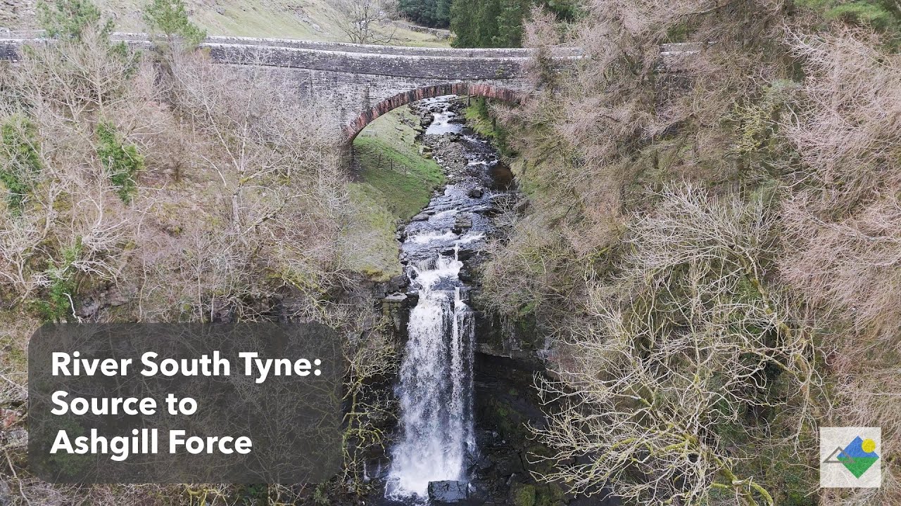 North Pennines - Garrigill - walking the source of the River Tyne to Ashgill Force 4K
