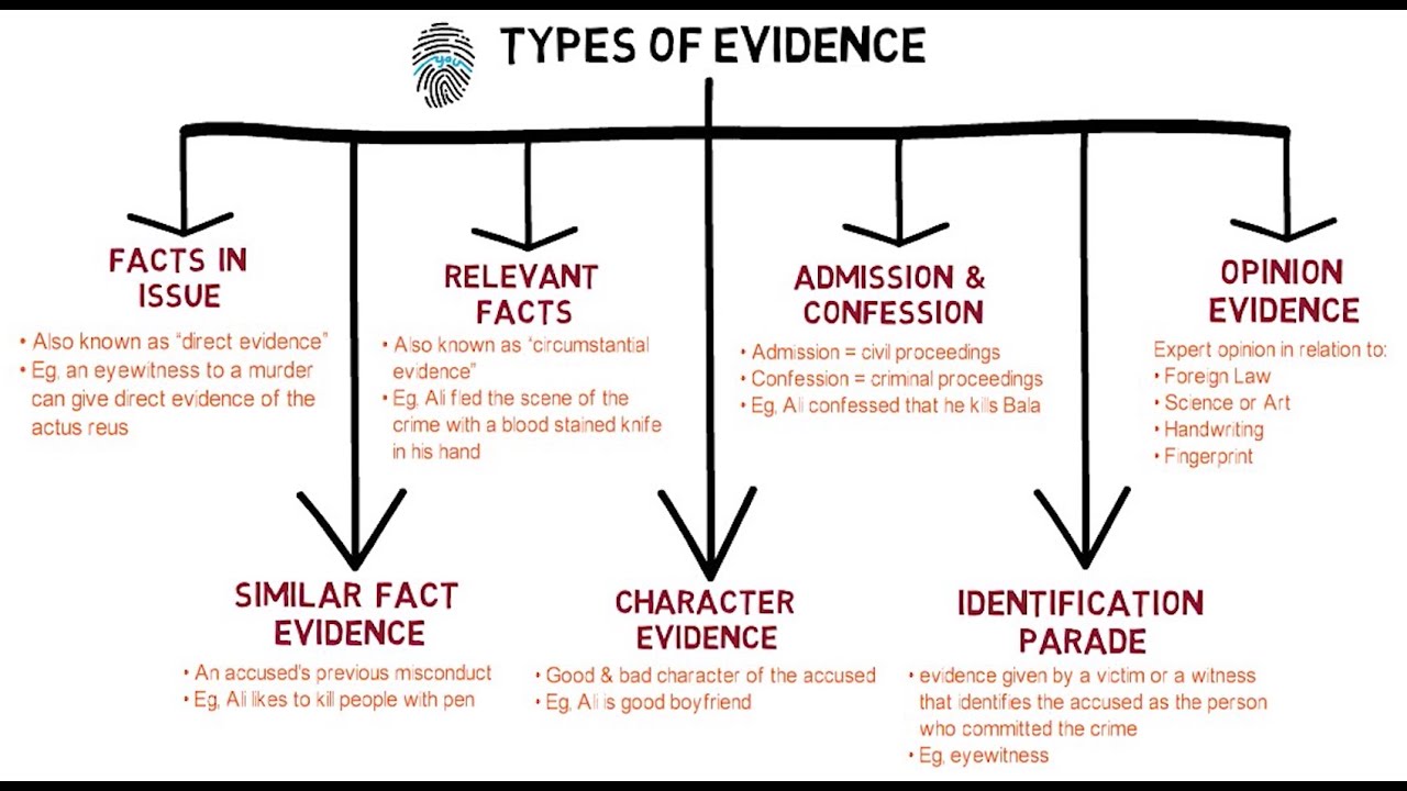 fact in issue evidence law