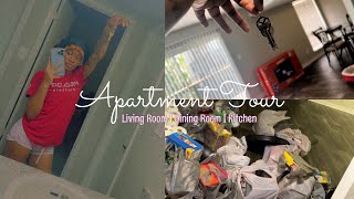 ♡︎UNFURNISHED APARTMENT TOUR ♡︎| Moving Into My First Apartment 🏡