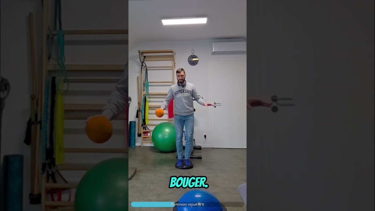 Parkinson Parcours d'équilibre N°6