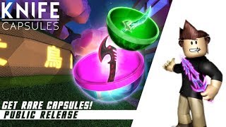 How to cheat Knife Capsule with ccv3 l Roblox