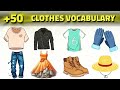Learn clothes vocabulary 50