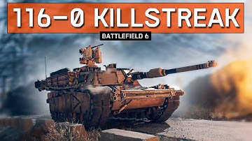 BF6 Tank Gameplay 116-0 | Driver & Gunner POV | Open Beta