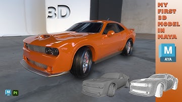 maya 3d car modeling tutorial - how to make car in maya - maya me 3d car kaise banaye 2024 - 2025 Pt