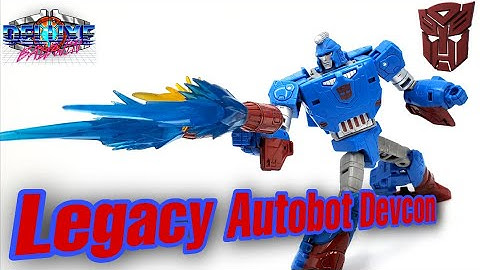 Hasbro Transformers Legacy Evolution Autobot Devcon Review.