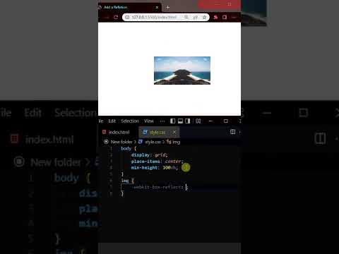 Add Reflection To