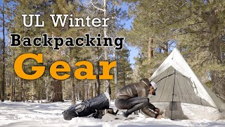 My UL Winter Backpacking Gear