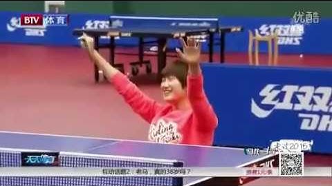 Ma Long vs Ding Ning with their non-master hands