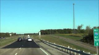 Missouri - Interstate 70 West - Mile Marker 170-160 (9/18/12)