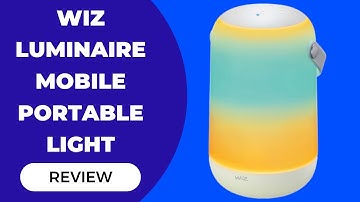 WiZ Luminaire Mobile: Portable Light, Infinite Possibilities!