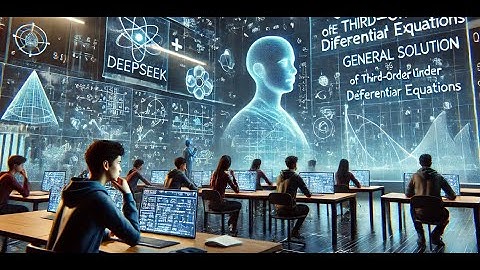 Undetermined Coefficients in 3rd Order Differential Equations | GeoGebra & DeepSeek