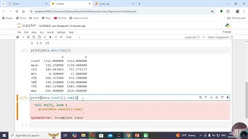 Simple Linear Regression analysis using Machine Leraning in Pyhton