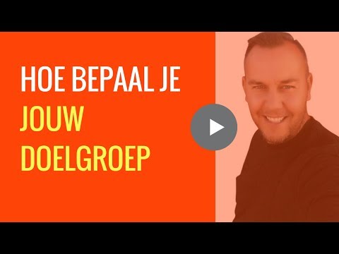 Video: Hoe bepaal je de doelgroep in marketing?