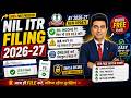 How to File Nil Income Tax Return | Nil ITR 1 Filing 2025-26 | Zero Tax | Startroot Fintech