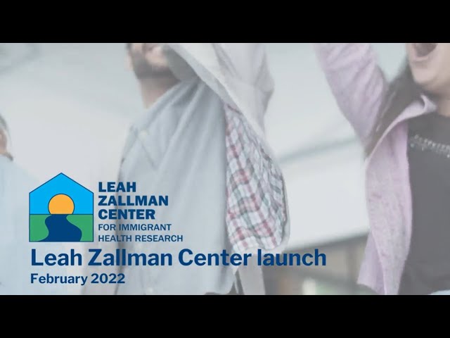 Leah Zallman Center Launch