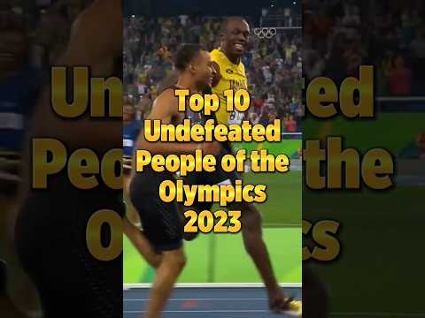 أفضل 10 أشخاص لم يهزموا في دورة الألعاب الأولمبية 2023