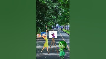 POV Joy is an artist |  Inside Out 2 #animation#trending #insideout2 #insideout #joy