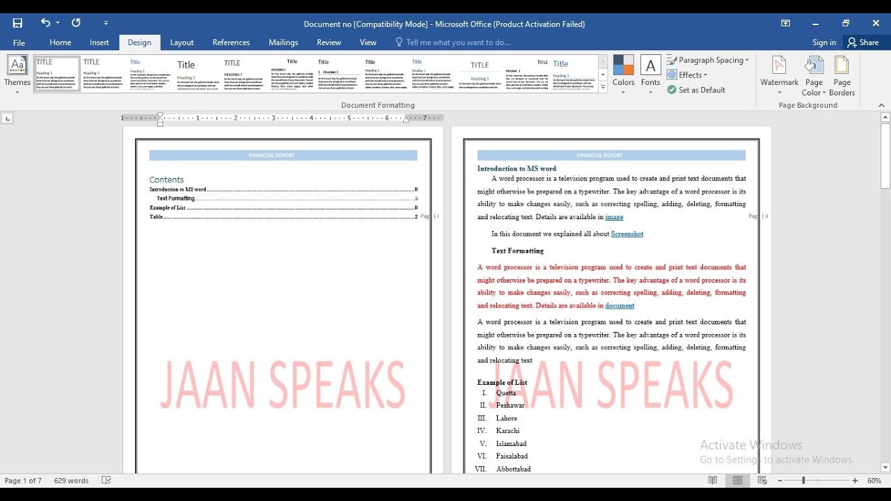 How To Insert Watermark In Ms Word MS Word Beginner s Guide Ep 21 Urdu Hindi YouTube