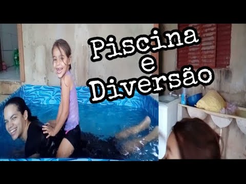 Lavando Roupa e Tomando Banho de Piscina|Diversão.