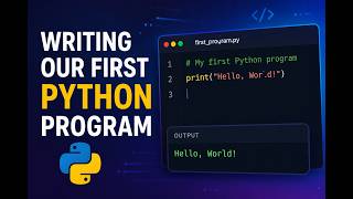 Celebrity WRITING OUR FIRST PYTHON PROGRAM! Profile
