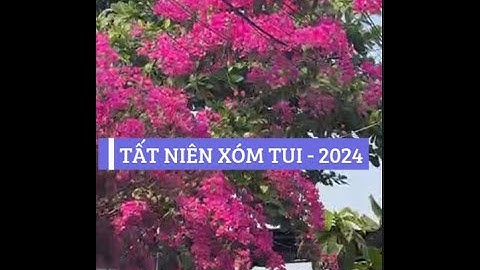 Tất niên xóm tui -tết 2024