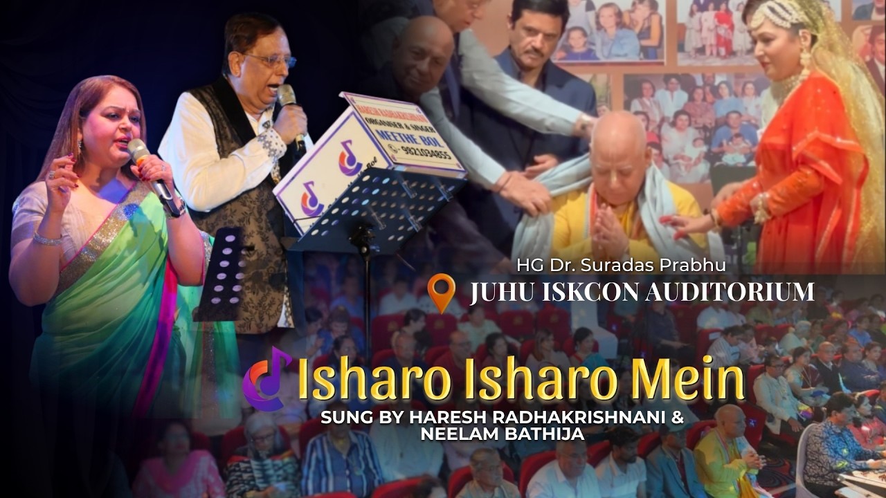 'Isharon Isharon Men Dil Lenewale’ Live Cover | Meethe Bol | Haresh Radhakrishnani & Neelam Bathija