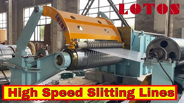 High Speed Slitting Lines | Steel Coil Slitting Line